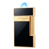 Slimmy Chinese Lacquer Black Gold Lighter