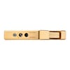 Slimmy Chinese Lacquer Black Gold Lighter