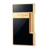Slimmy Chinese Lacquer Black Gold Lighter