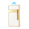 Slimmy Chinese Lacquer White Gold Lighter