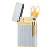  NEW Wide Brass Brushed S.T.Dupont Metal Lighter