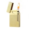 S.T. DUPONT Lighter Ligne2 Diamond head Gold Double Flame Ping SoundOpens in a new window or tab Brand New