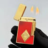 Double Flame S.T. Dupont Red Lighter Le Grand Romeo Y Julieta Edition