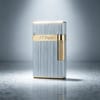  NEW Wide Brass Brushed S.T.Dupont Metal Lighter