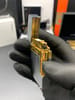  NEW Wide Brass Brushed Metal Lighter
