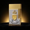 Ligne 2 150th Anniversary Diamond Shield Double Flame Lighter