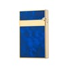 Atlas Ligne2 Double Flame Blue Cloud Mist Gold Lighter perfect gift