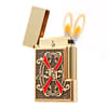 Atlas x Fuente Ligne 2 Red V Emblem Gold Lighter #250 | Limited Release - Once It’s Gone, It’s Gone.