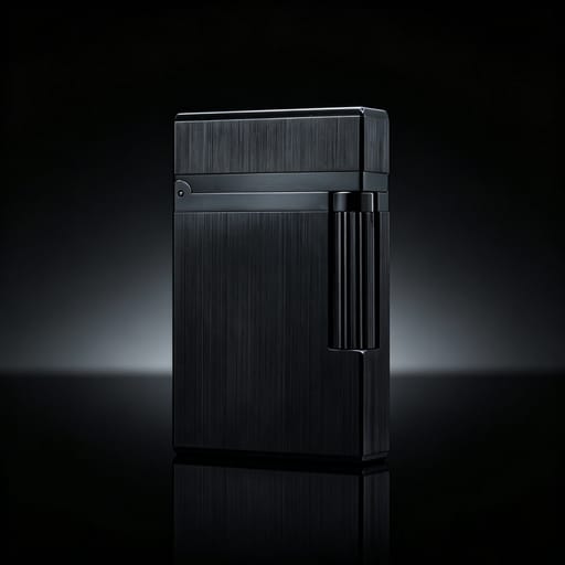 S.T.Dupont Ligne 2  Brushed Black Lighter