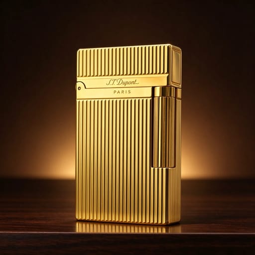 Atlas Vertical Stripes Cigarette Lighter