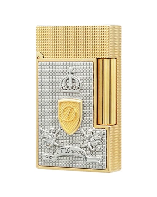 Ligne 2 150th Anniversary Shield Double Flame Lighter