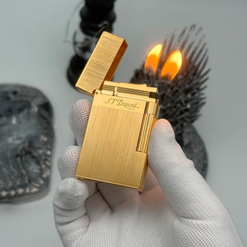 Ligne 2 Brushed Gold Lighter