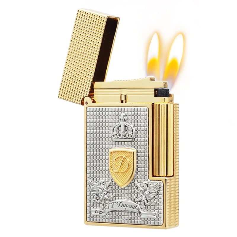 Ligne 2 150th Anniversary Shield Double Flame Lighter