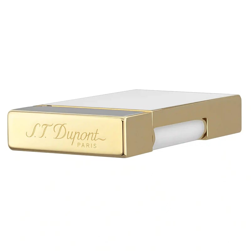 S.T. DUPONT Ligne2 Picasso Peace Dove Double Flame Gold Lighter with gift box