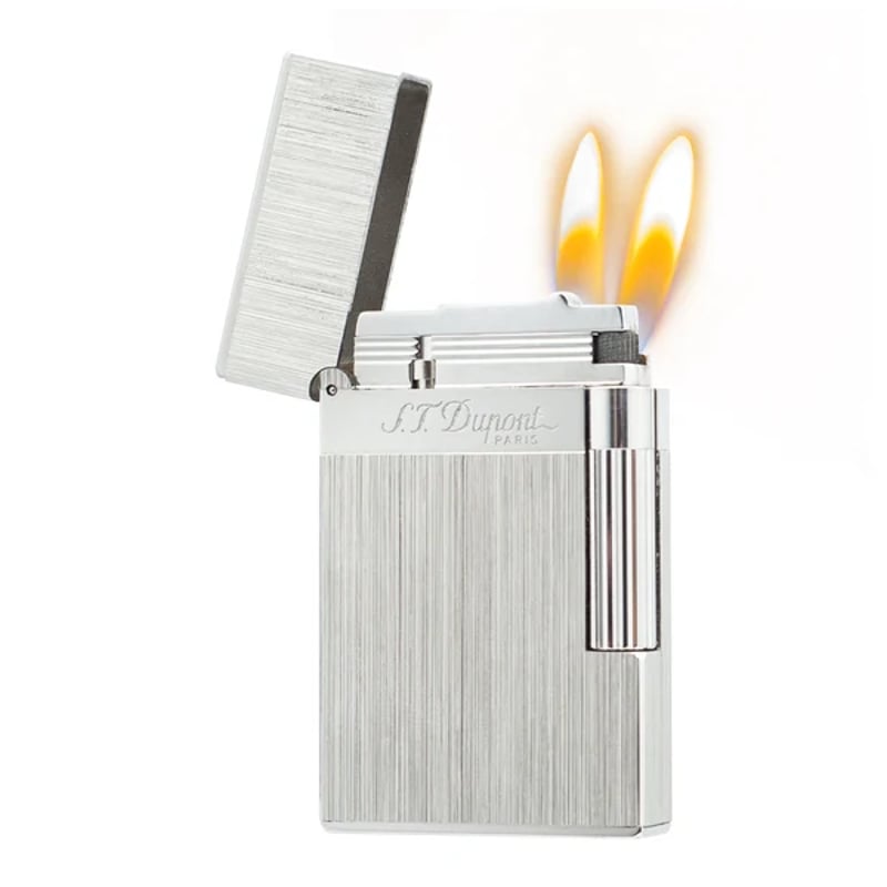 Atlas Ligne 2 Brushed Metal Silver Lighter