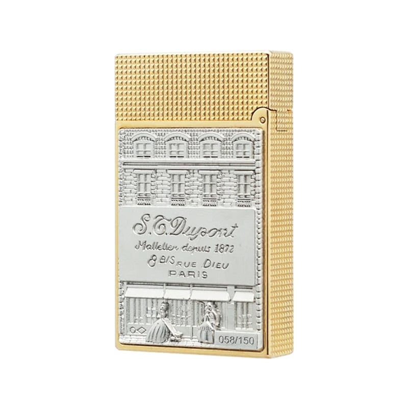 Ligne 2 150th Anniversary Shield Double Flame Lighter
