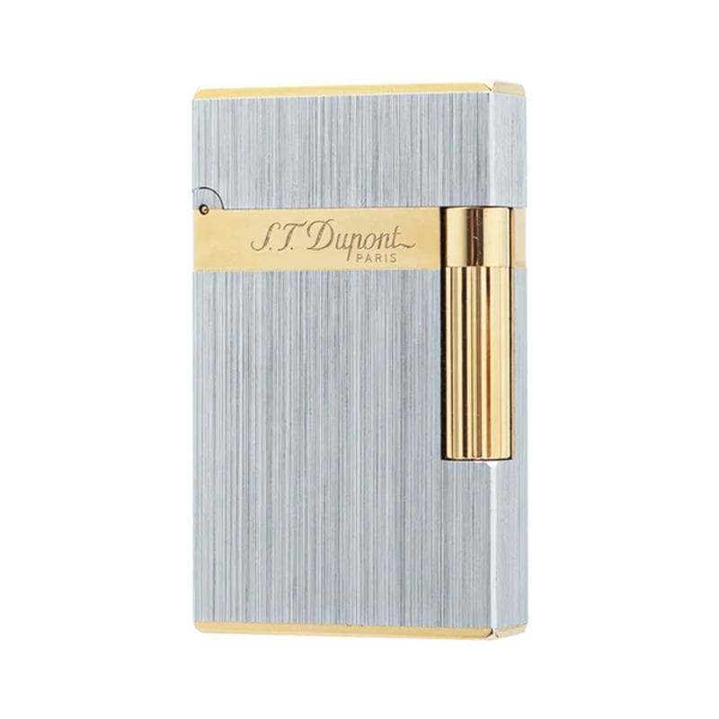  NEW Wide Brass Brushed S.T.Dupont Metal Lighter
