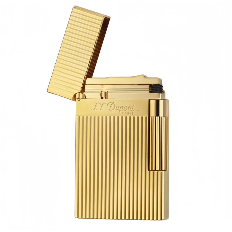 ST DUPONT Vertical Stripes Cigarette Lighter