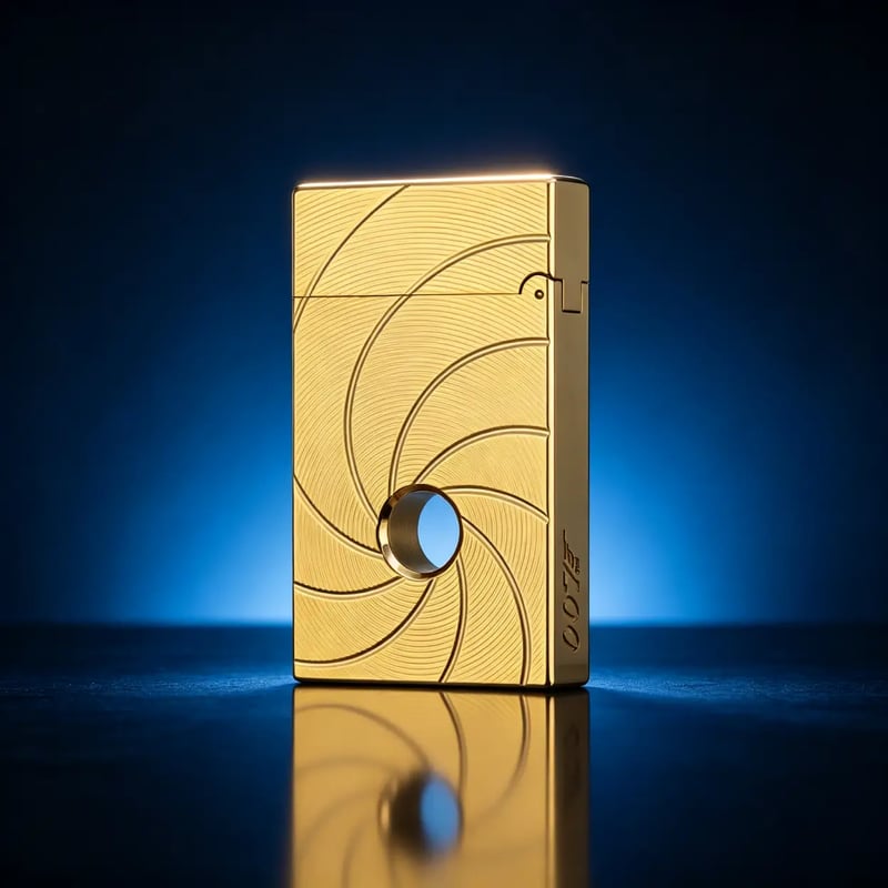 S.T.Dupont Ligne 2 Gold Lighter James Bond 007 Spectre