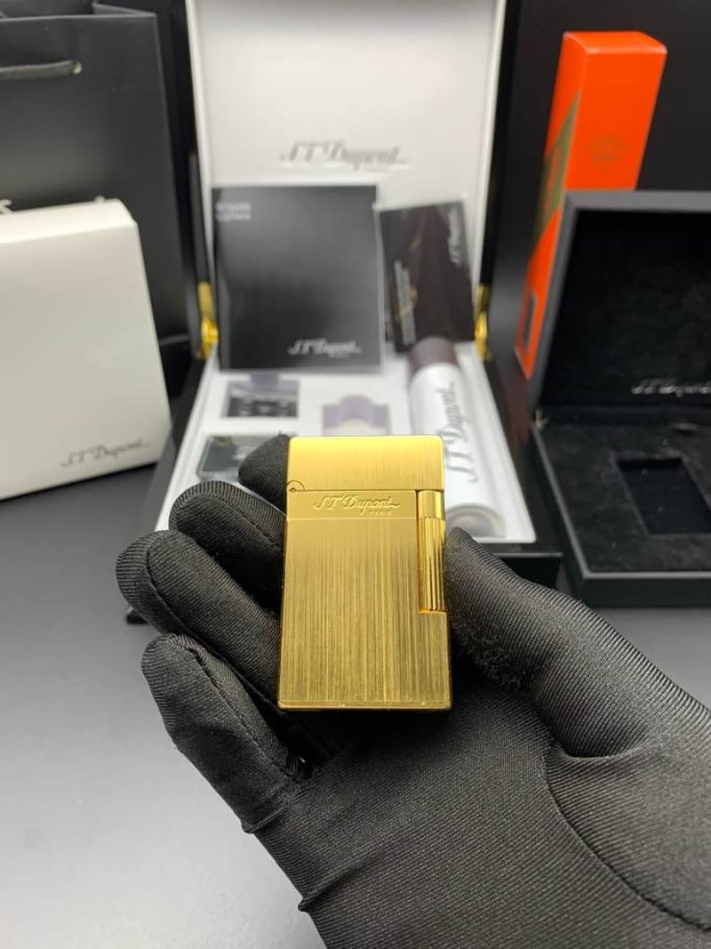 Ligne 2 Brushed Gold Lighter