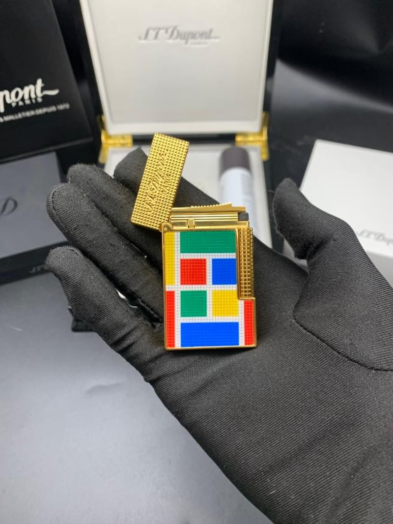S.T. Dupont Ligne 2 Casablanca Vintage Multicolor Lighter