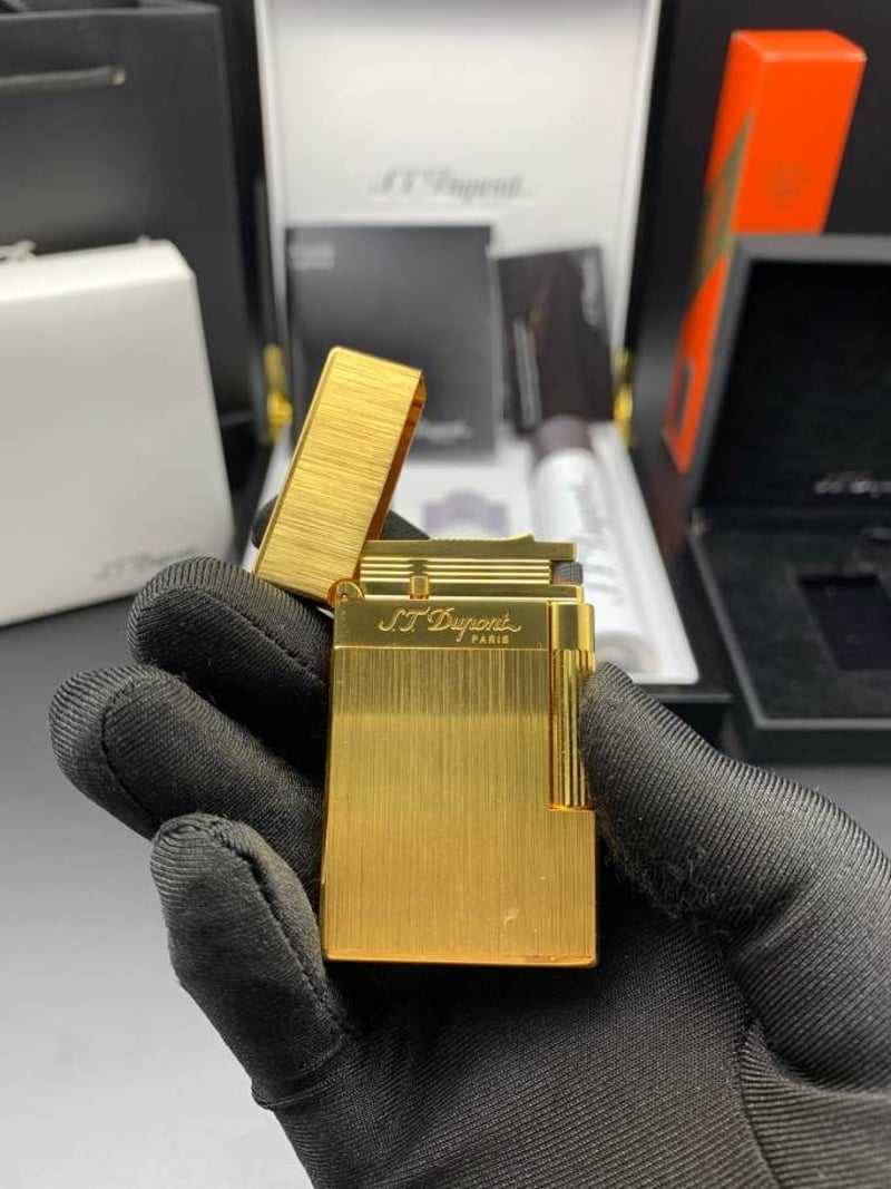 Ligne 2 Brushed Gold Lighter